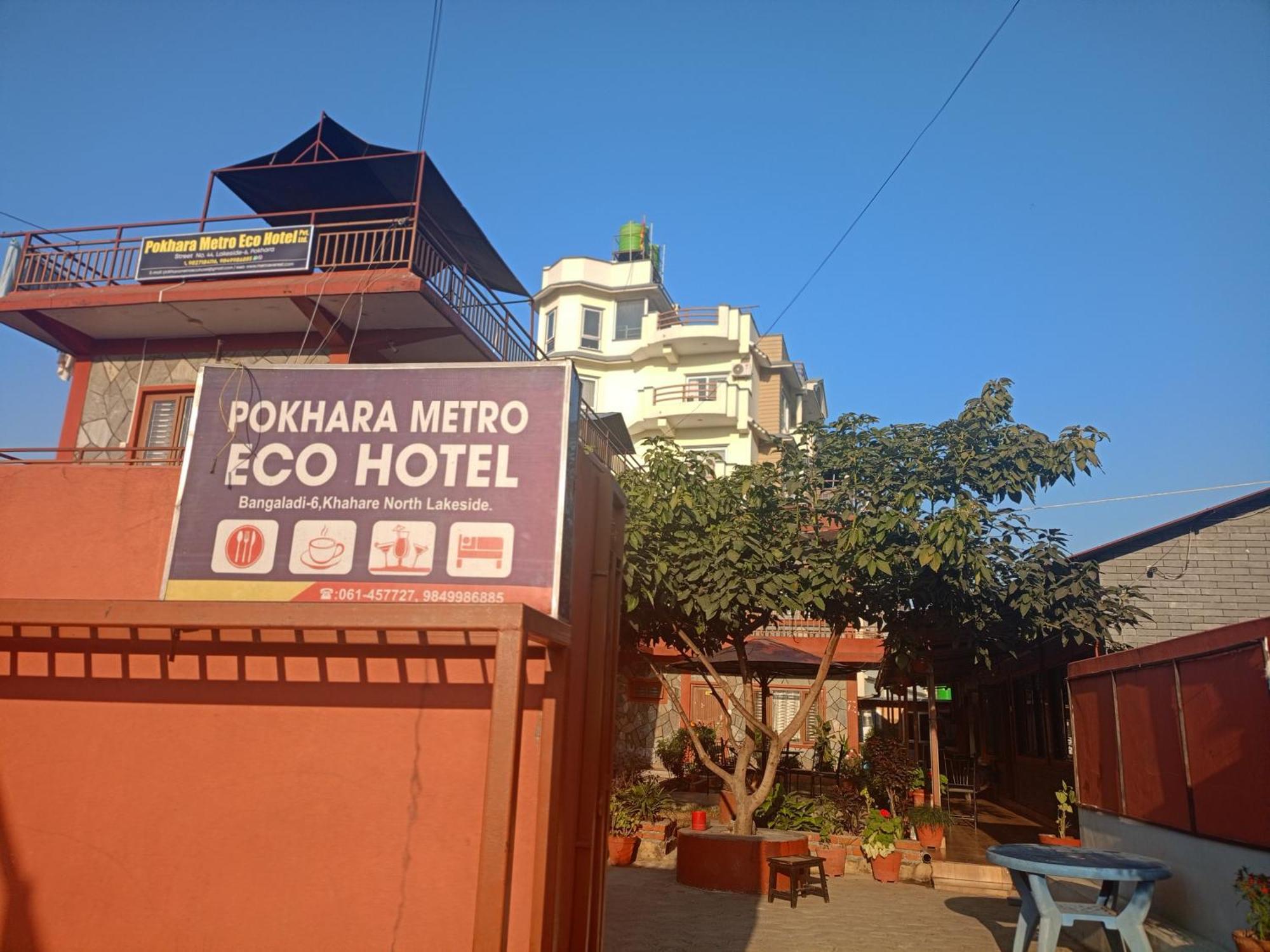 Pokhara Metro Eco Hotel ภายนอก รูปภาพ